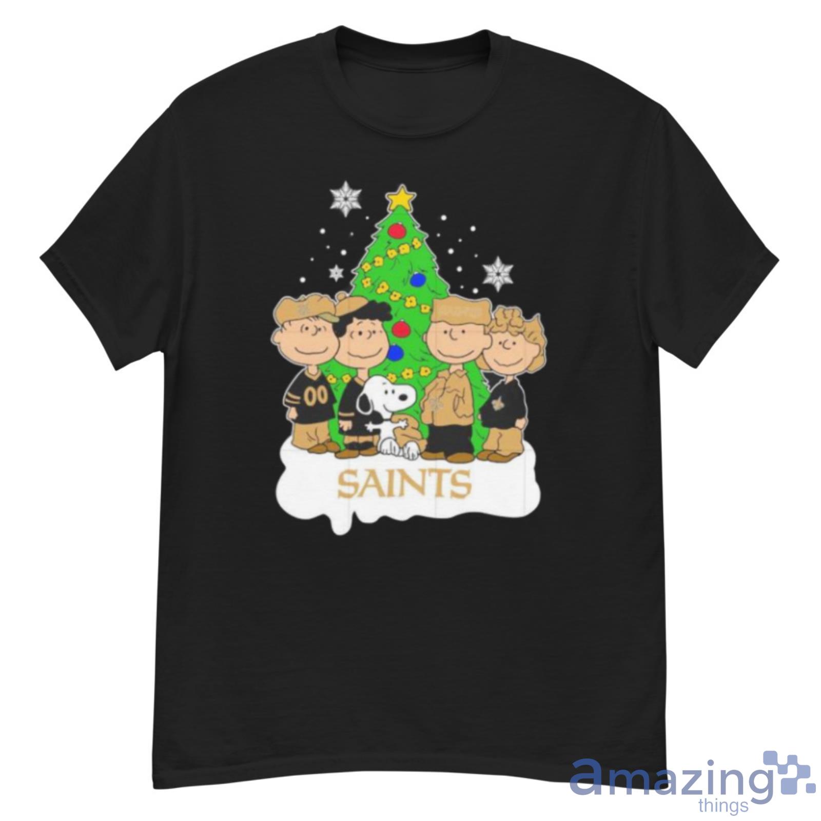 Snoopy The Peanuts New Orleans Saints Christmas Shirt - G500 Men’s Classic T-Shirt