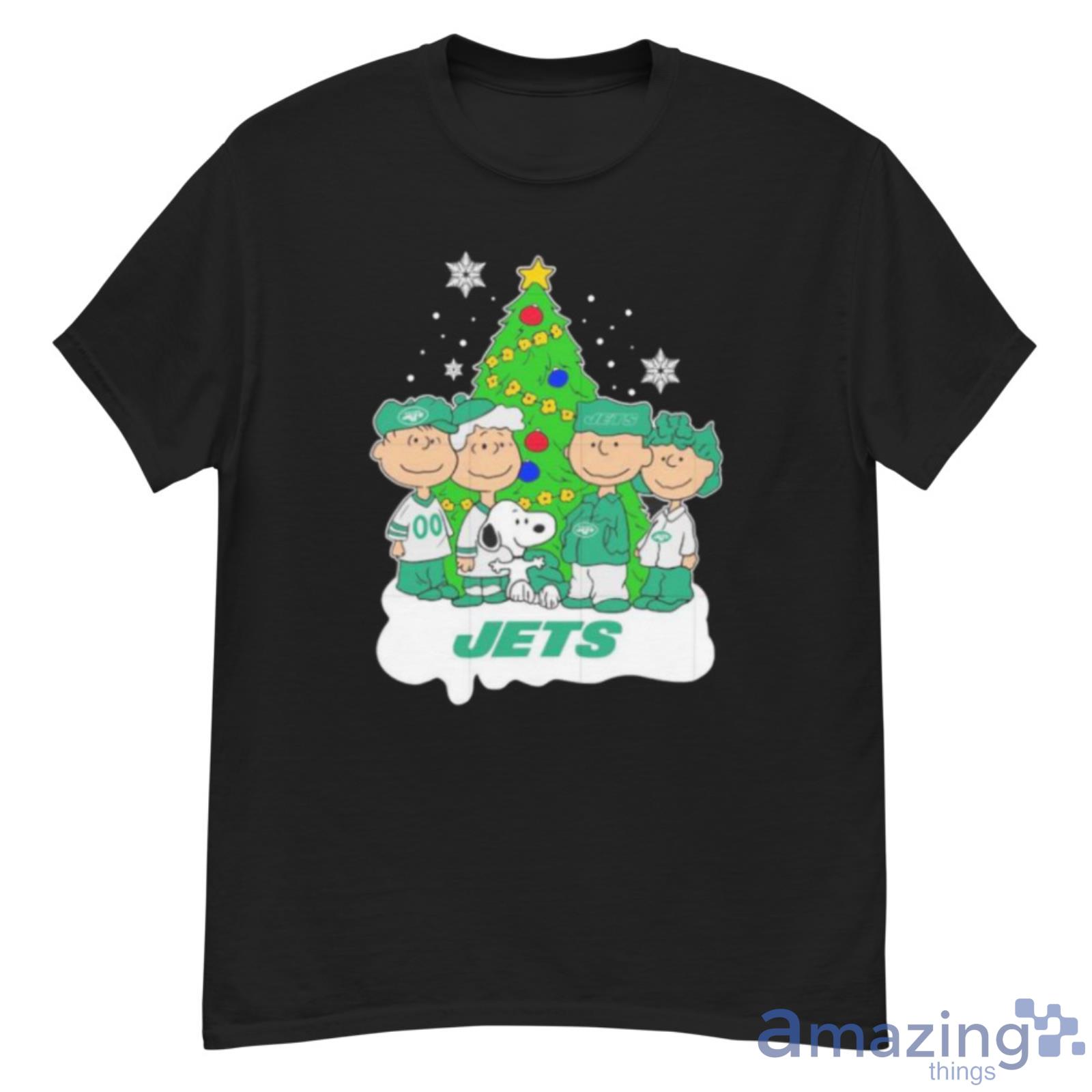 Snoopy The Peanuts New York Jets Christmas Shirt