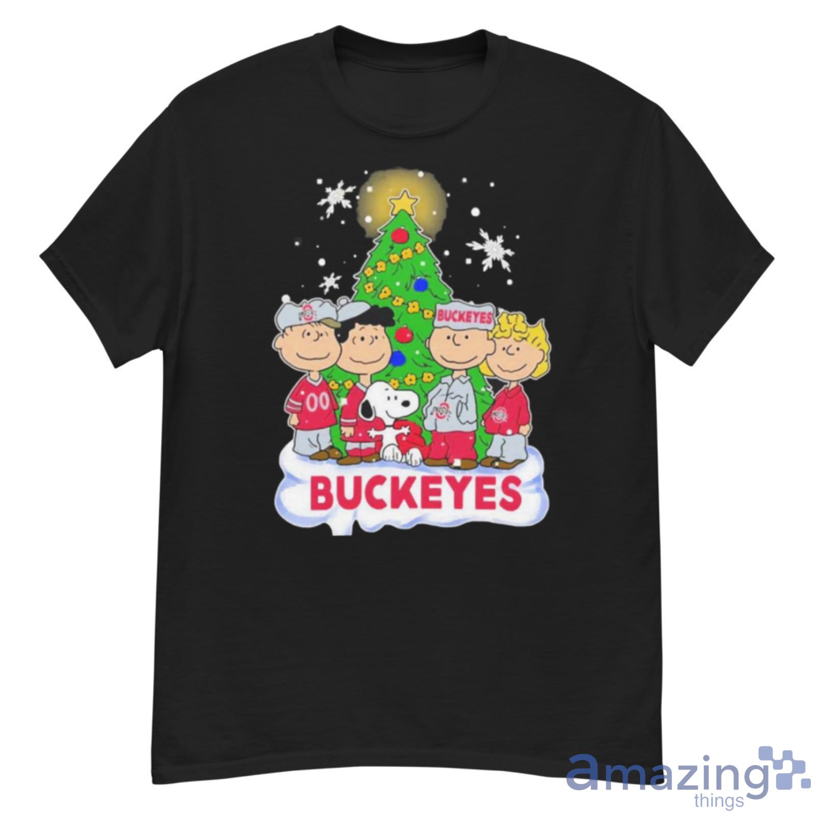 Snoopy The Peanuts Ohio State Buckeyes Christmas Shirt - G500 Men’s Classic T-Shirt