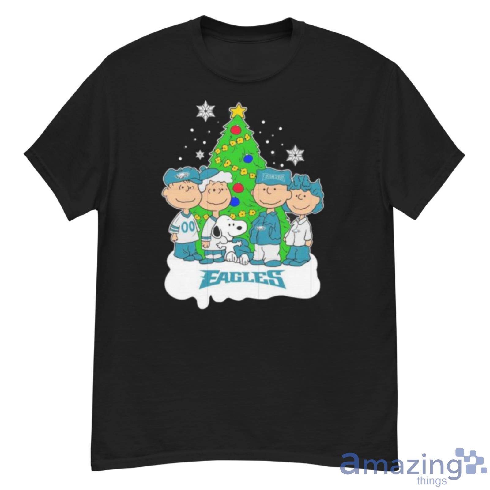 Snoopy The Peanuts Philadelphia Eagles Christmas Shirt