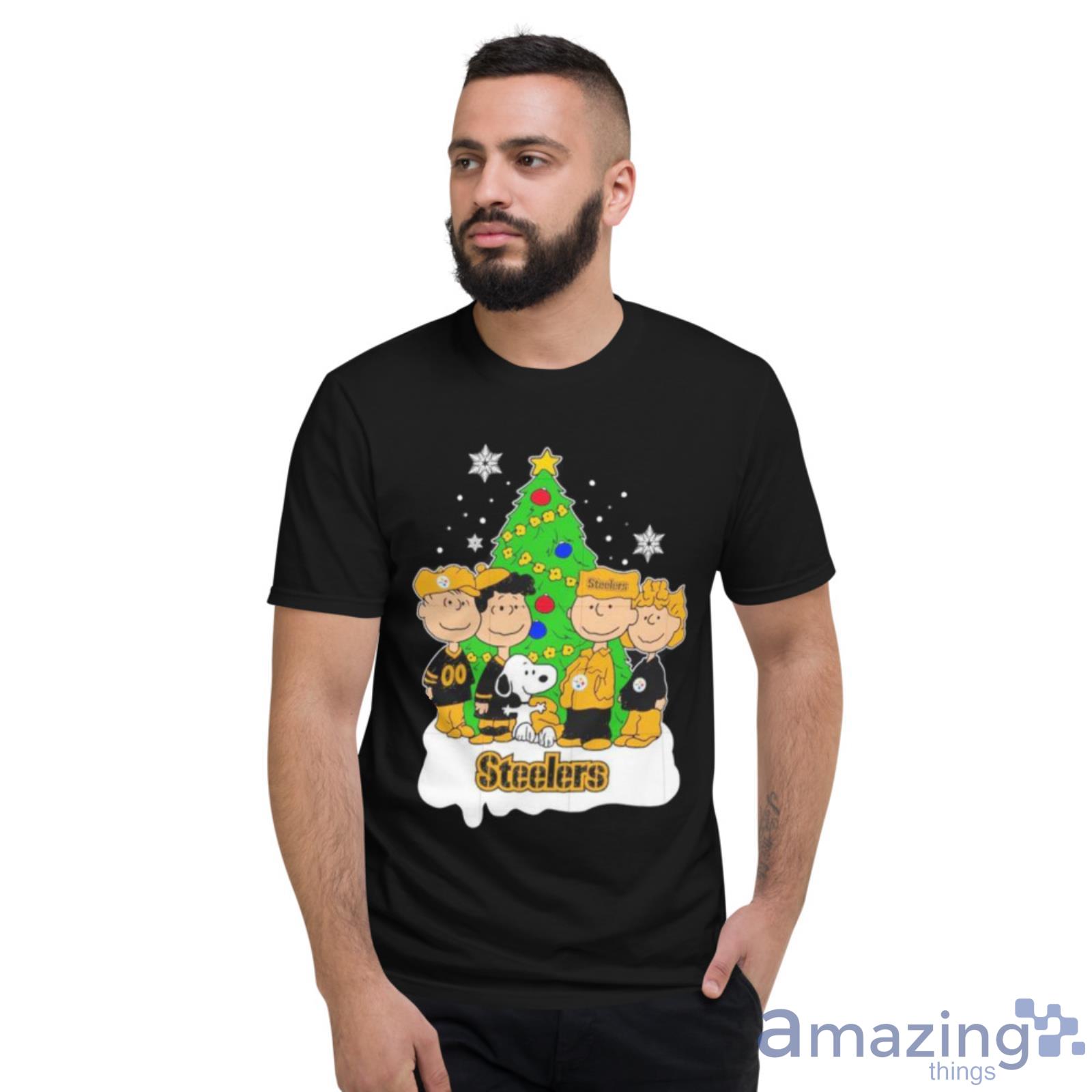 Snoopy The Peanuts Pittsburgh Steelers Christmas Shirt