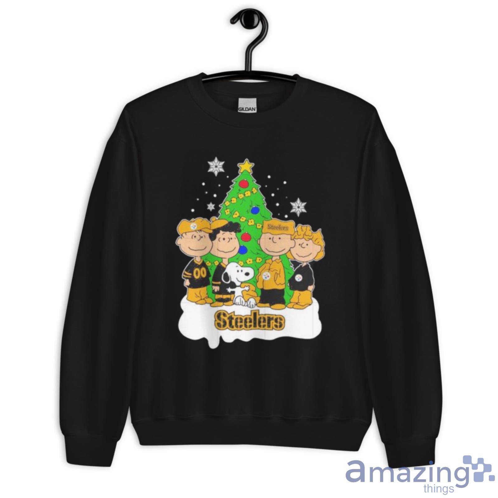 Snoopy The Peanuts Pittsburgh Steelers Christmas Shirt