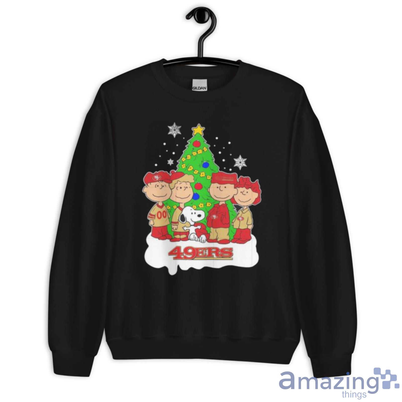 Snoopy the Peanuts san francisco 49ers Christmas sweater