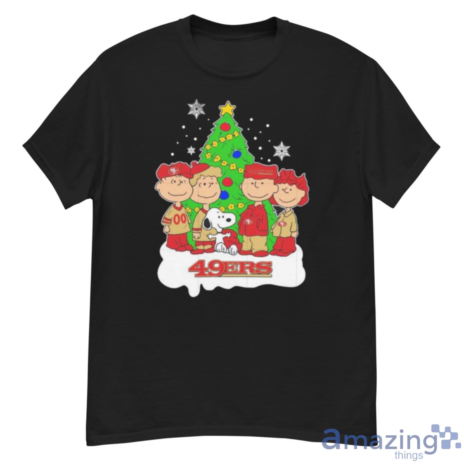 Snoopy the Peanuts san francisco 49ers Christmas sweater - G500 Men’s Classic T-Shirt