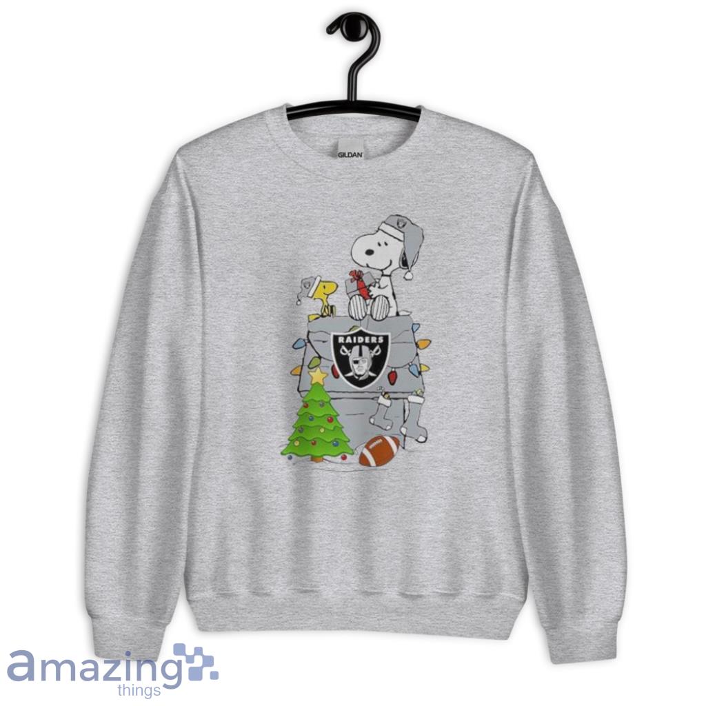 NFL Snoopy The Peanuts Las Vegas Raiders Christmas Shirt Gift Shirt -  YesItCustom