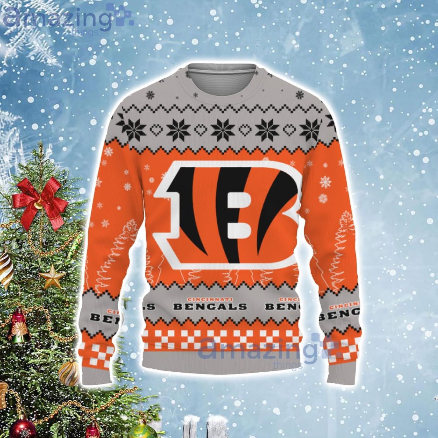 Snow Team Logo Cincinnati Bengals Gifts For Fan Christmas Tree