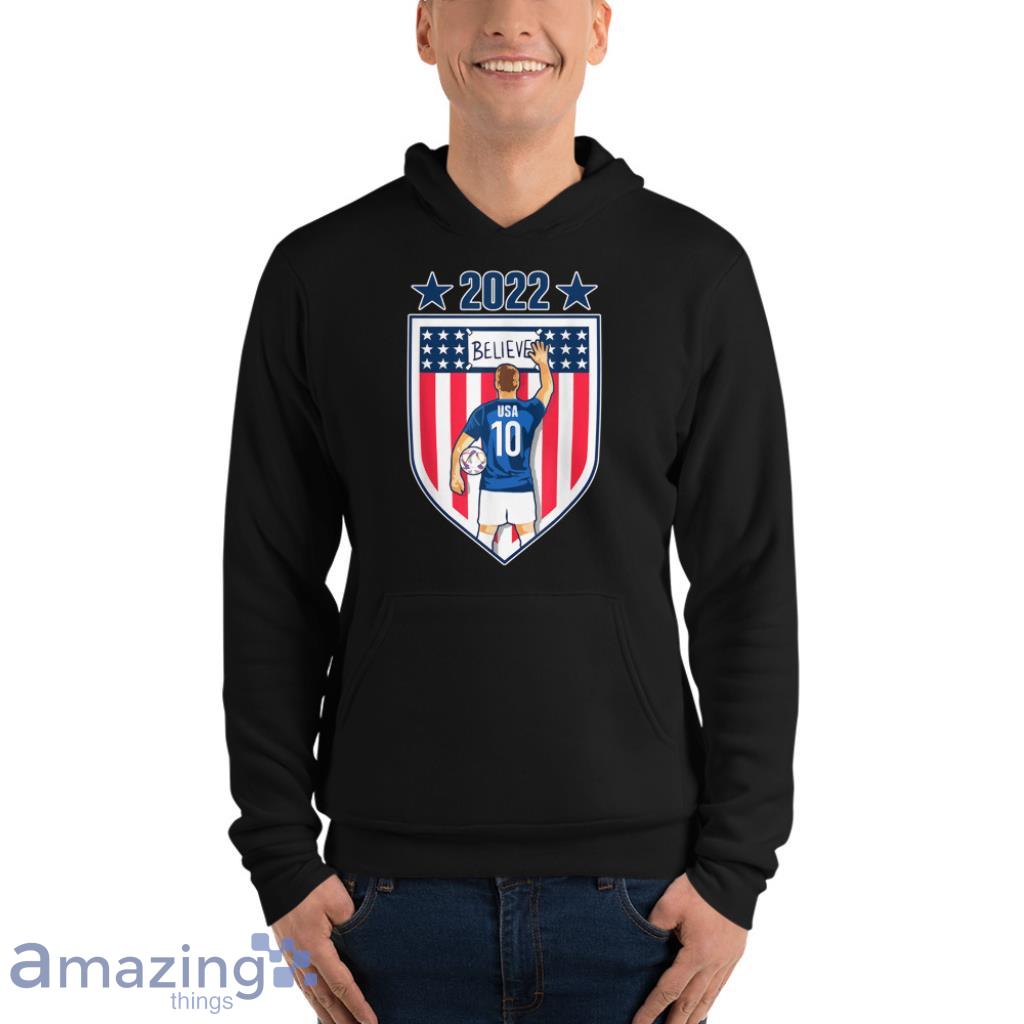 Soccer Jersey Gift America American Football Fans T Shirt image Soccer Jersey Gift America American Football Fans T-Shirt - Unisex Fleece Pullover Hoodie