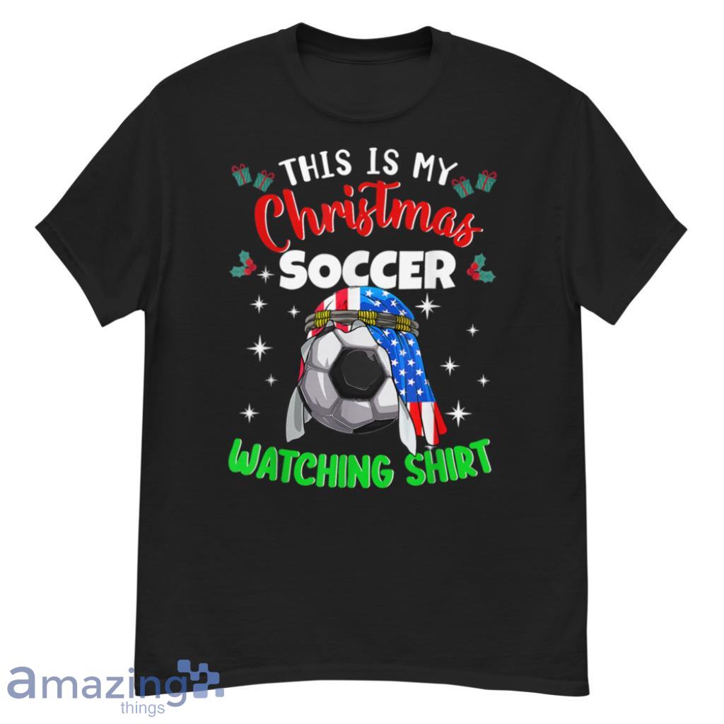 Soccer Team 2022 Family Christmas Matching USA Soccer T-Shirt