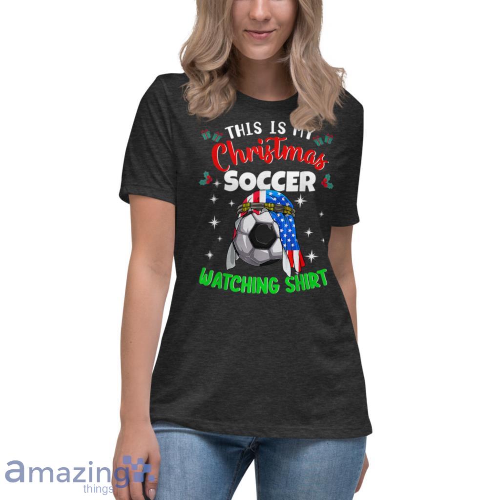 Soccer Team 2022 Family Christmas Matching USA Soccer T-Shirt