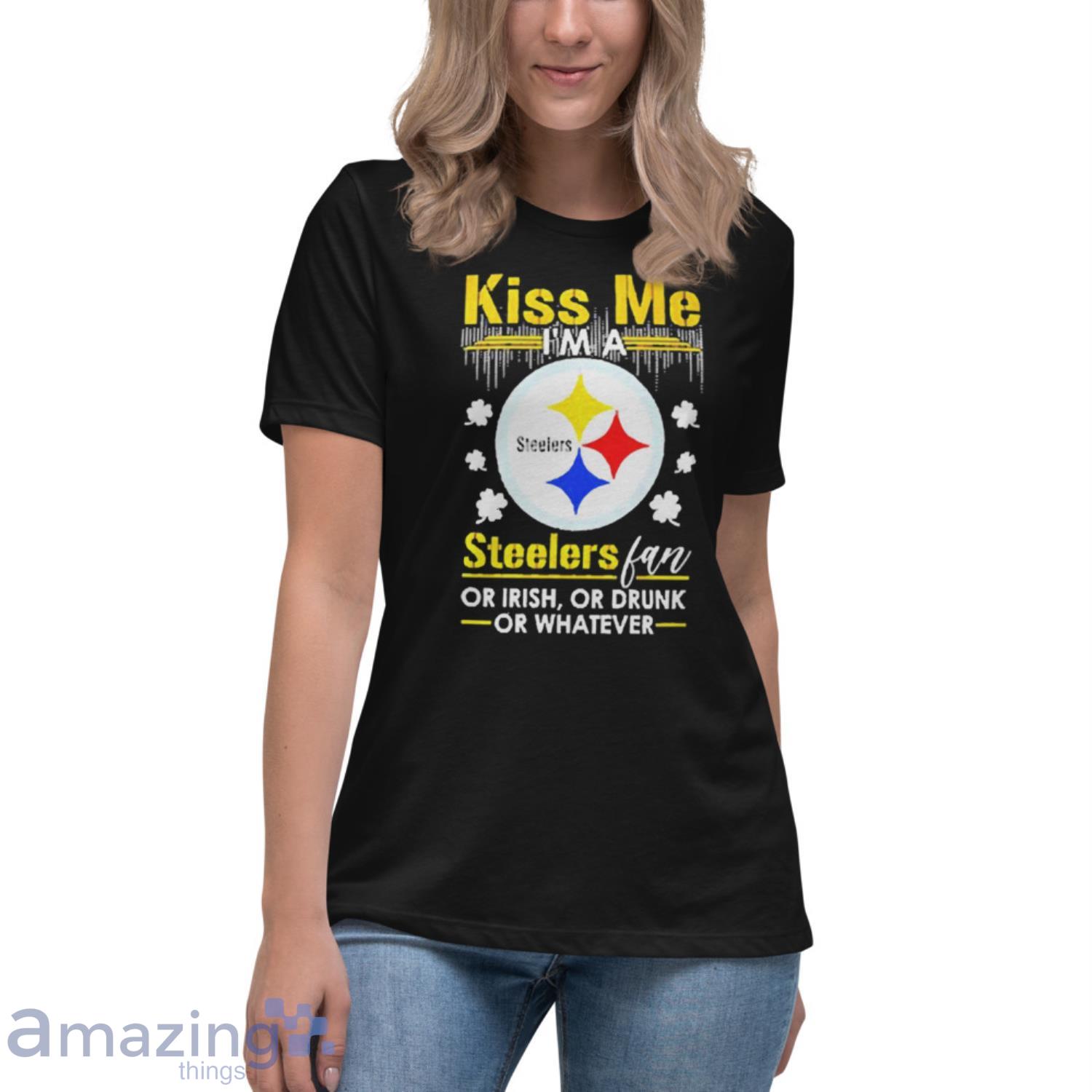 St. Patrick's Day Kiss Me I'm A Pittsburgh Steelers Fan Or Irish