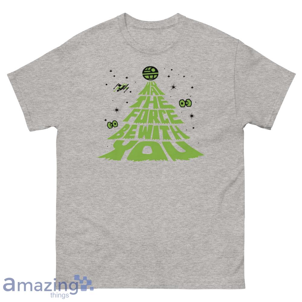Star Wars Tree Shirt, May The Force Be With You Christmas Shirt - 500 Men’s Classic Tee Gildan