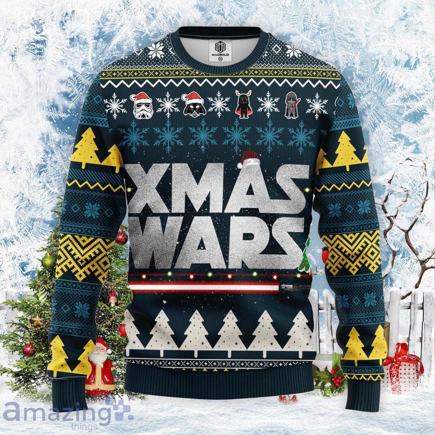 Star Xmas Cute Christmas Gift Ugly Christmas Sweater Product Photo 1