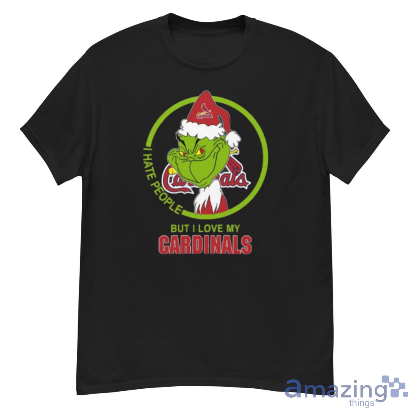 Merry Christmas Grinch Cute St Louis Cardinals 3D Hoodie - T