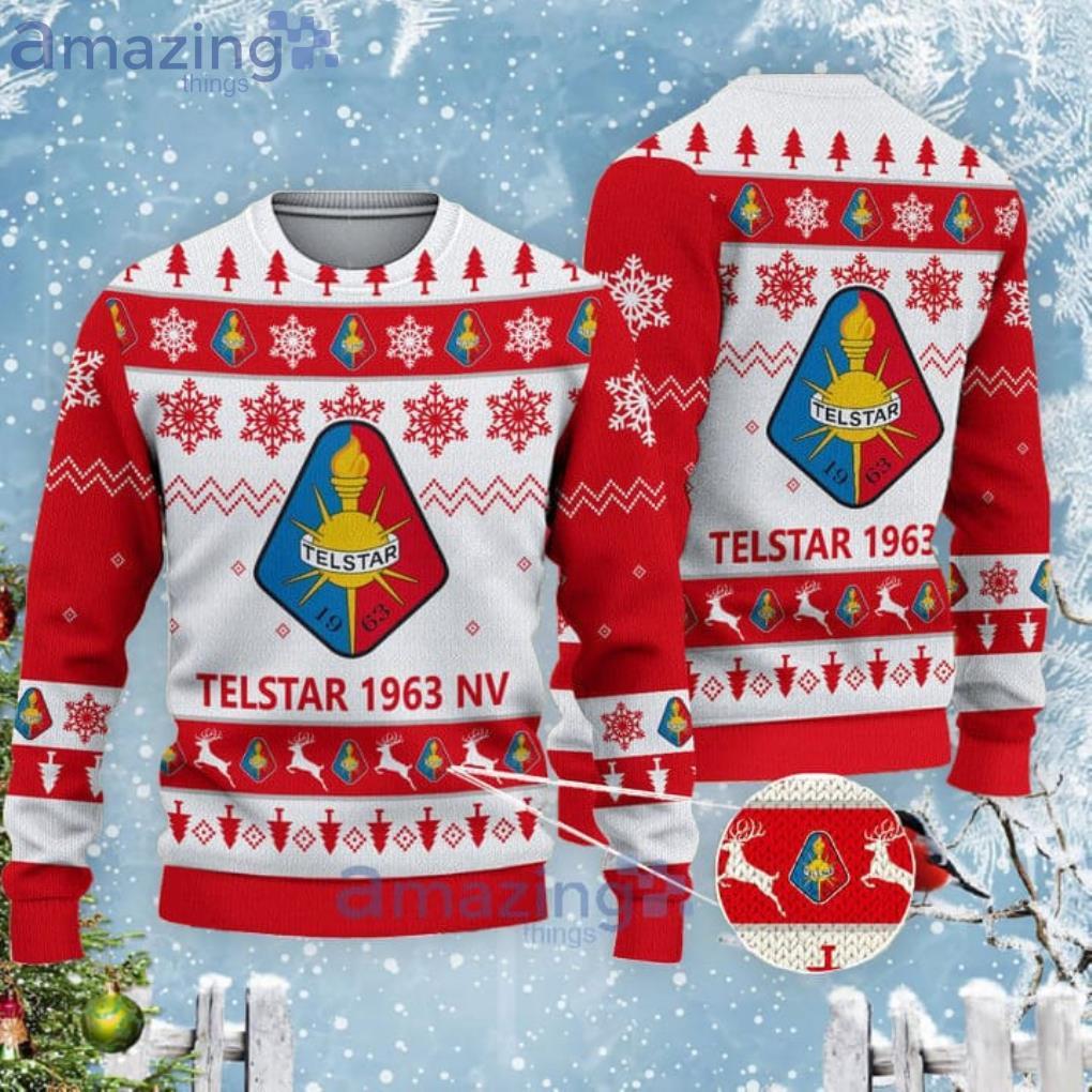 Telstar 1963 NV Christmas Gift Ugly Christmas Sweater For Men And Women Product Photo 1 Telstar 1963 NV Christmas Gift Ugly Christmas Sweater For Men And Women Product Photo 1