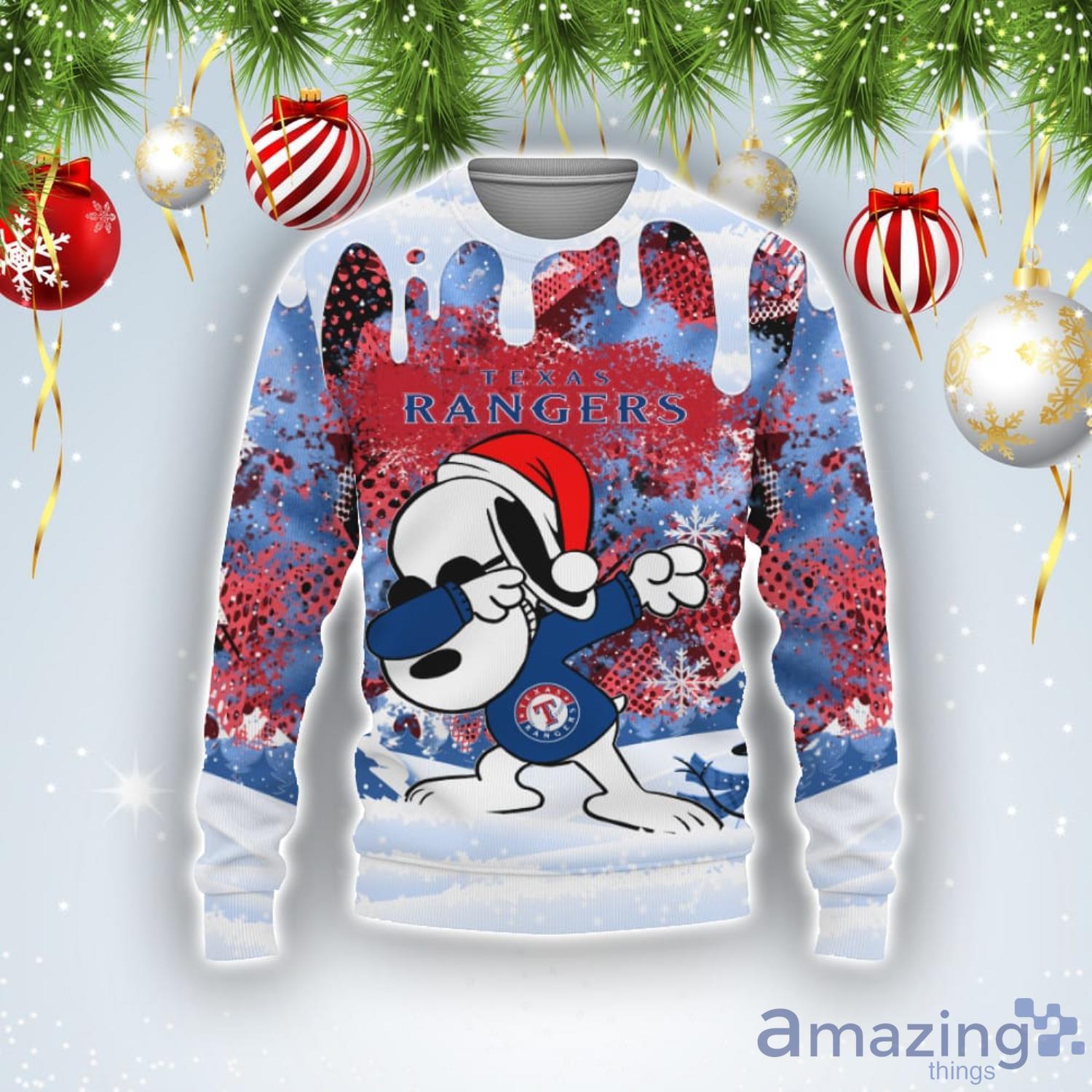 Dallas Cowboys Snoopy Play Football Ugly Christmas Sweater