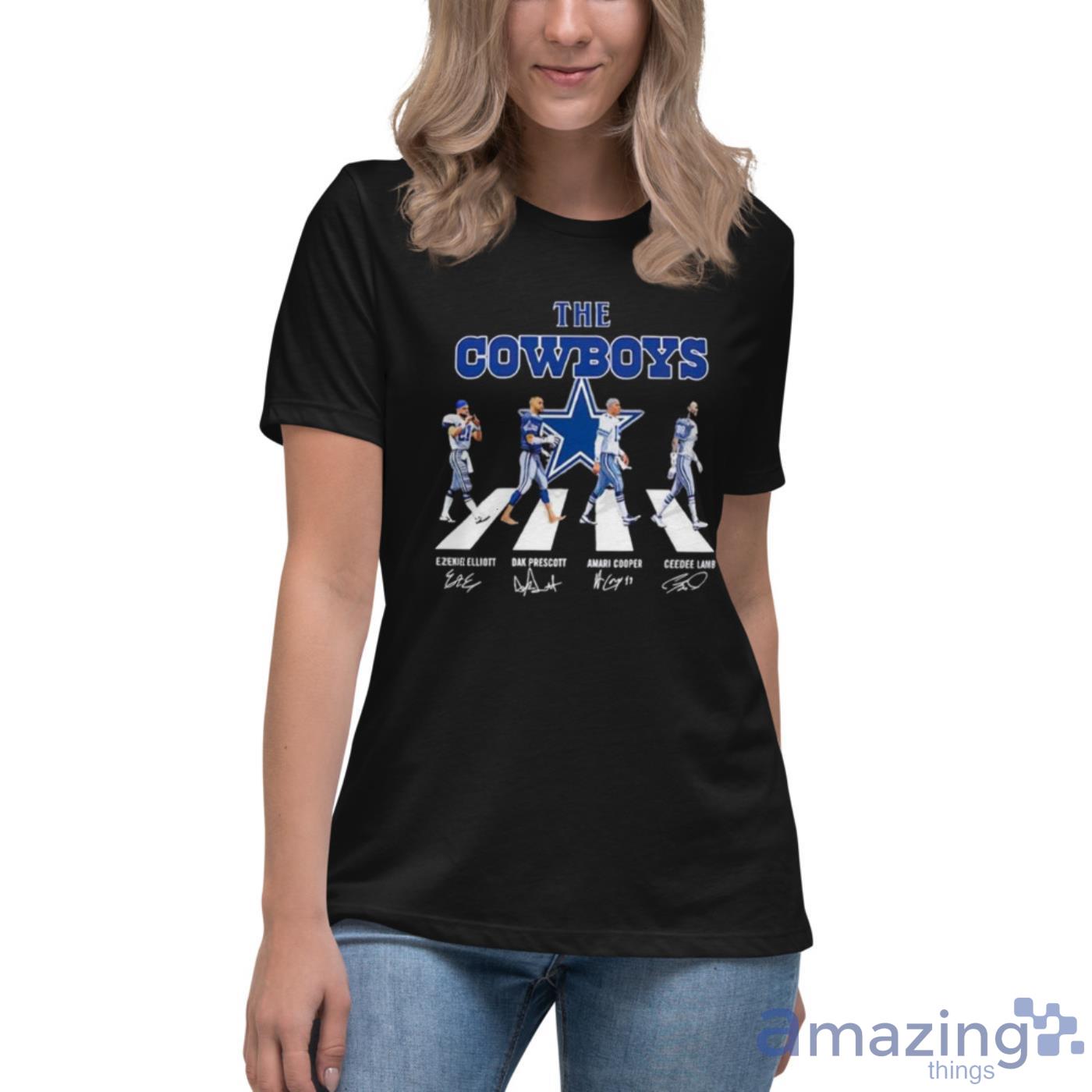 The Cowboys Abbey Road Dallas Signatures Shirt - Trends Bedding