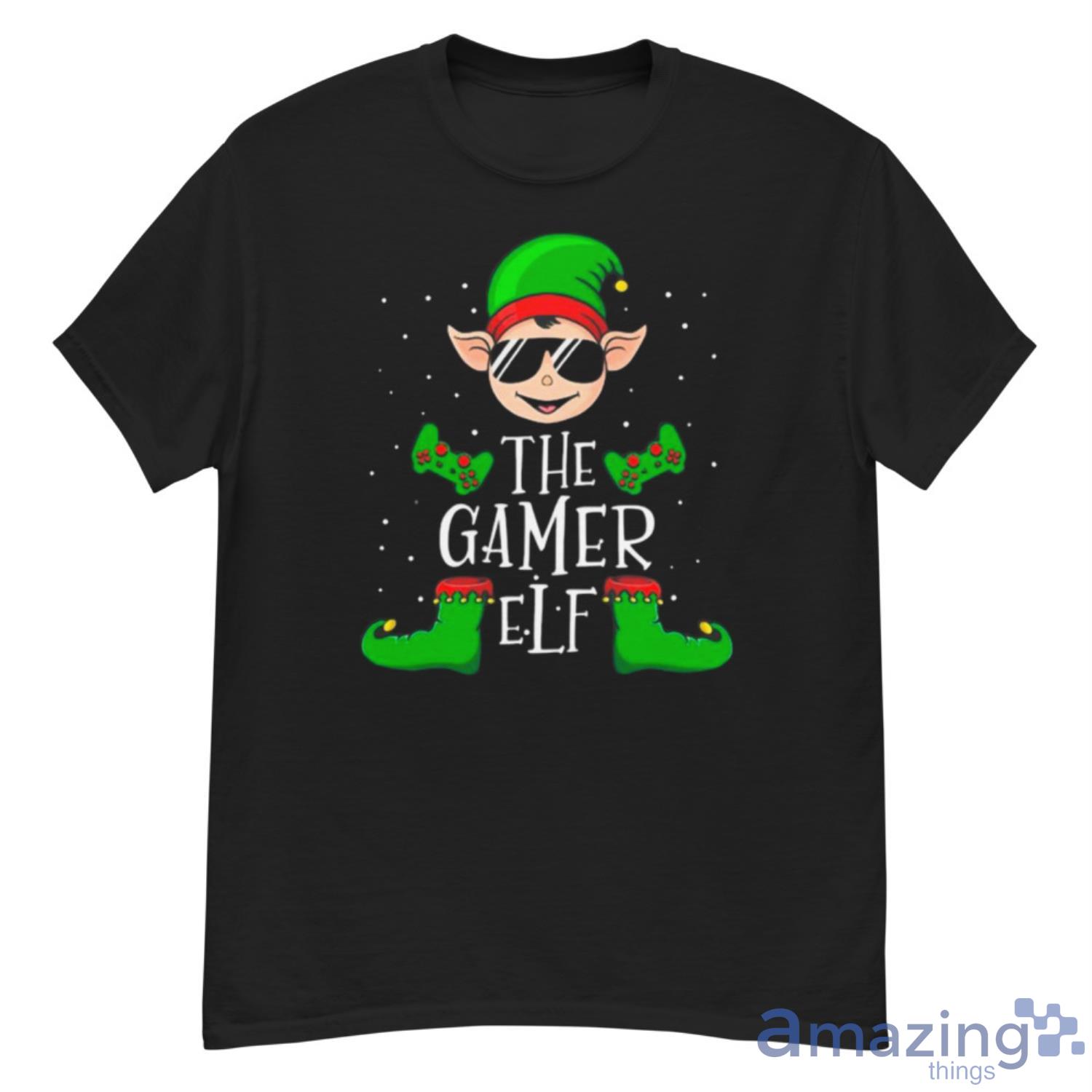 The Gamer Elf Christmas Matching Shirt - G500 Men’s Classic T-Shirt