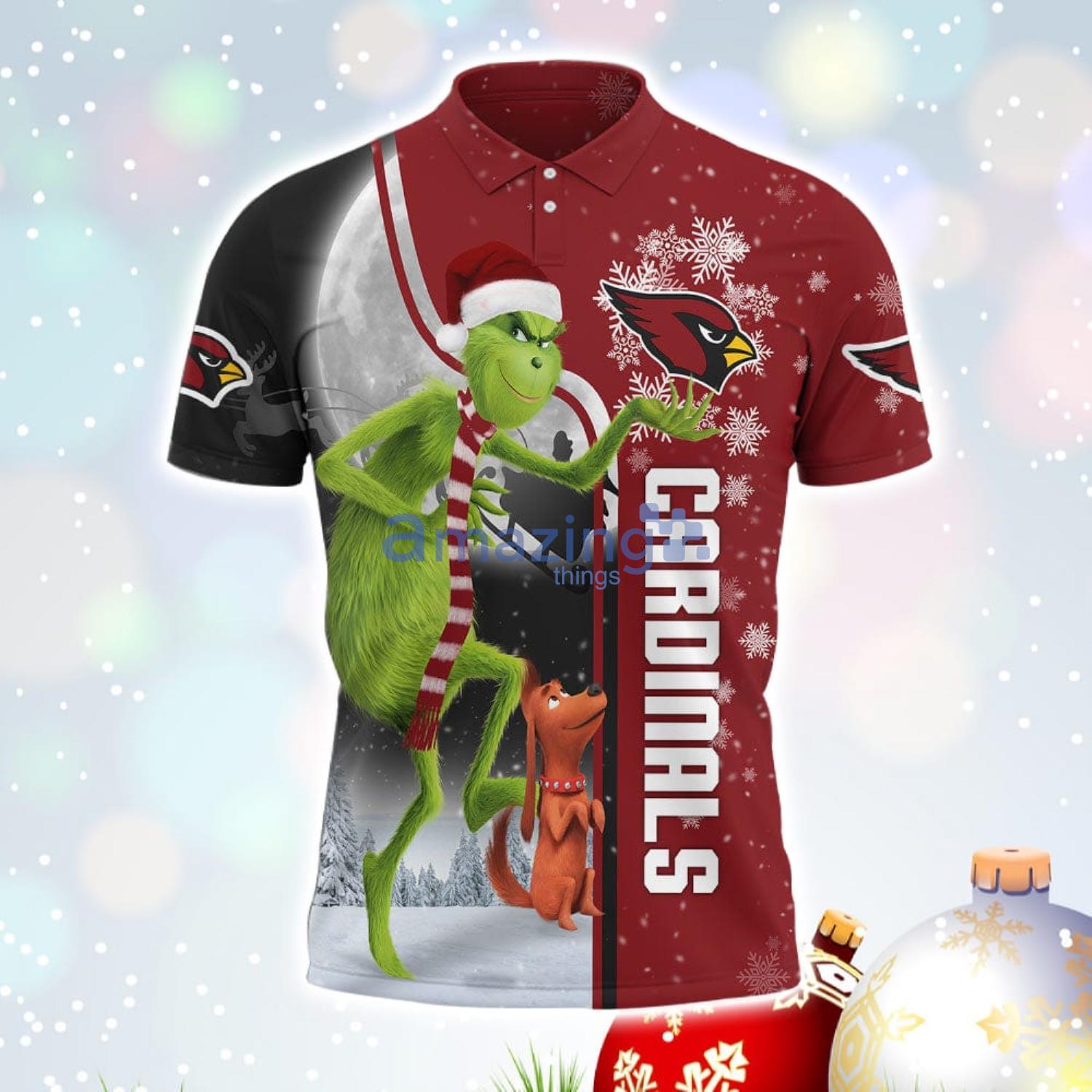 Personalized Funny Christmas The Grinch Arizona Cardinals NFL I