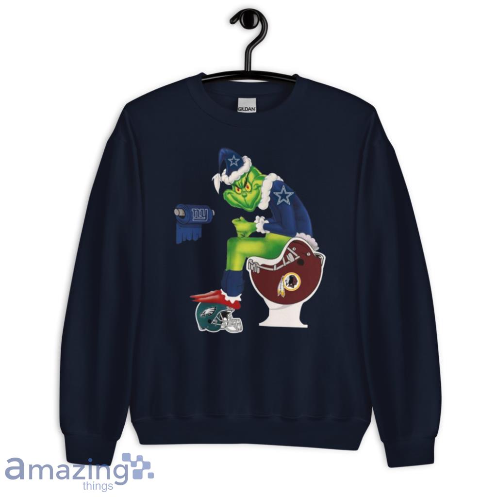 Santa Grinch Dallas Cowboys Christmas Tee Shirt - ReviewsTees