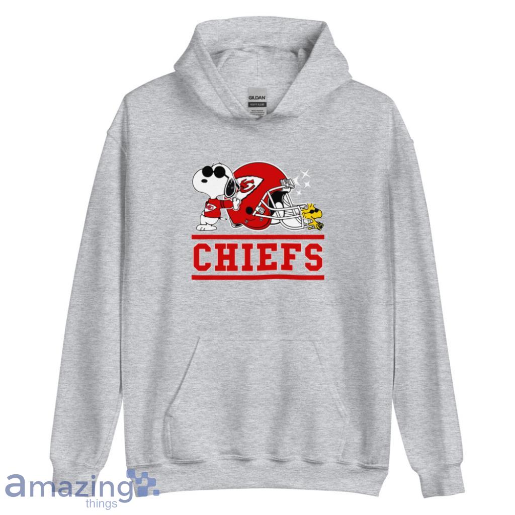 Kansas City Chiefs Snoopy Santa Hat Christmas Shirt - Teexpace