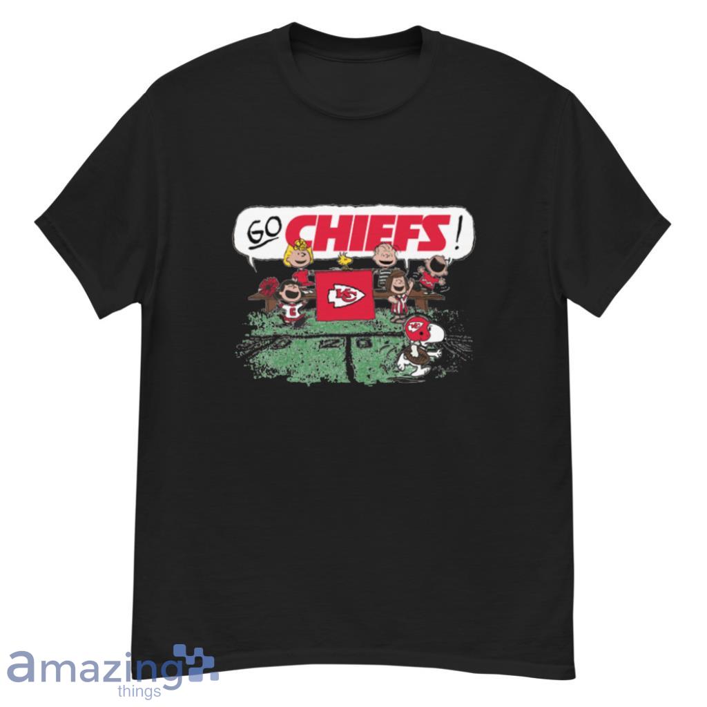 The Peanuts Cheering Go Snoopy Kansas City Chiefs Shirts