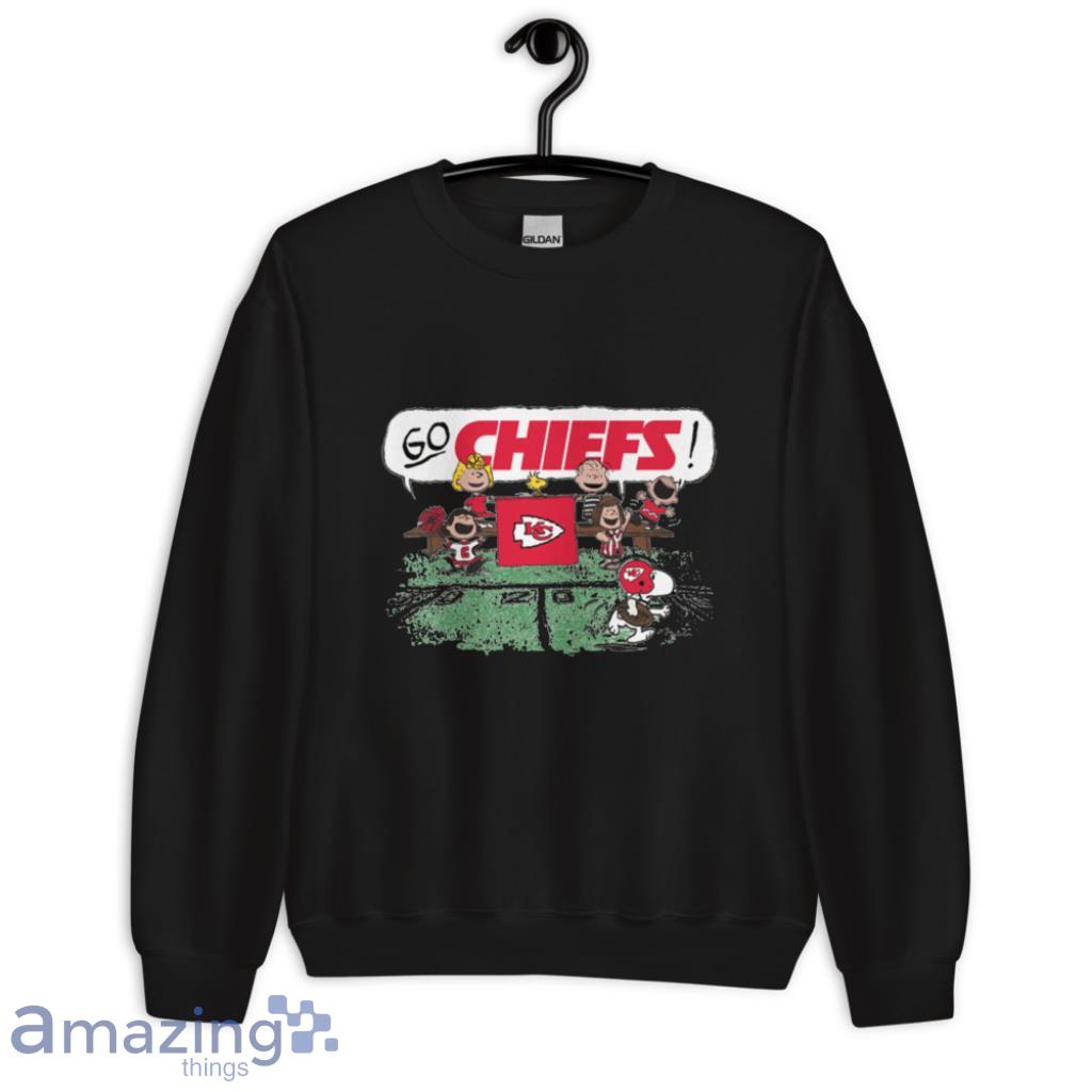 The Peanuts Cheering Go Snoopy Kansas City Chiefs Shirts