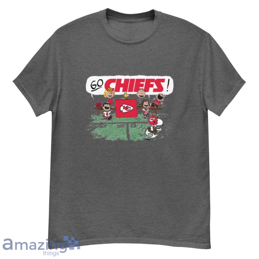 The Peanuts Cheering Go Snoopy Kansas City Chiefs Shirts