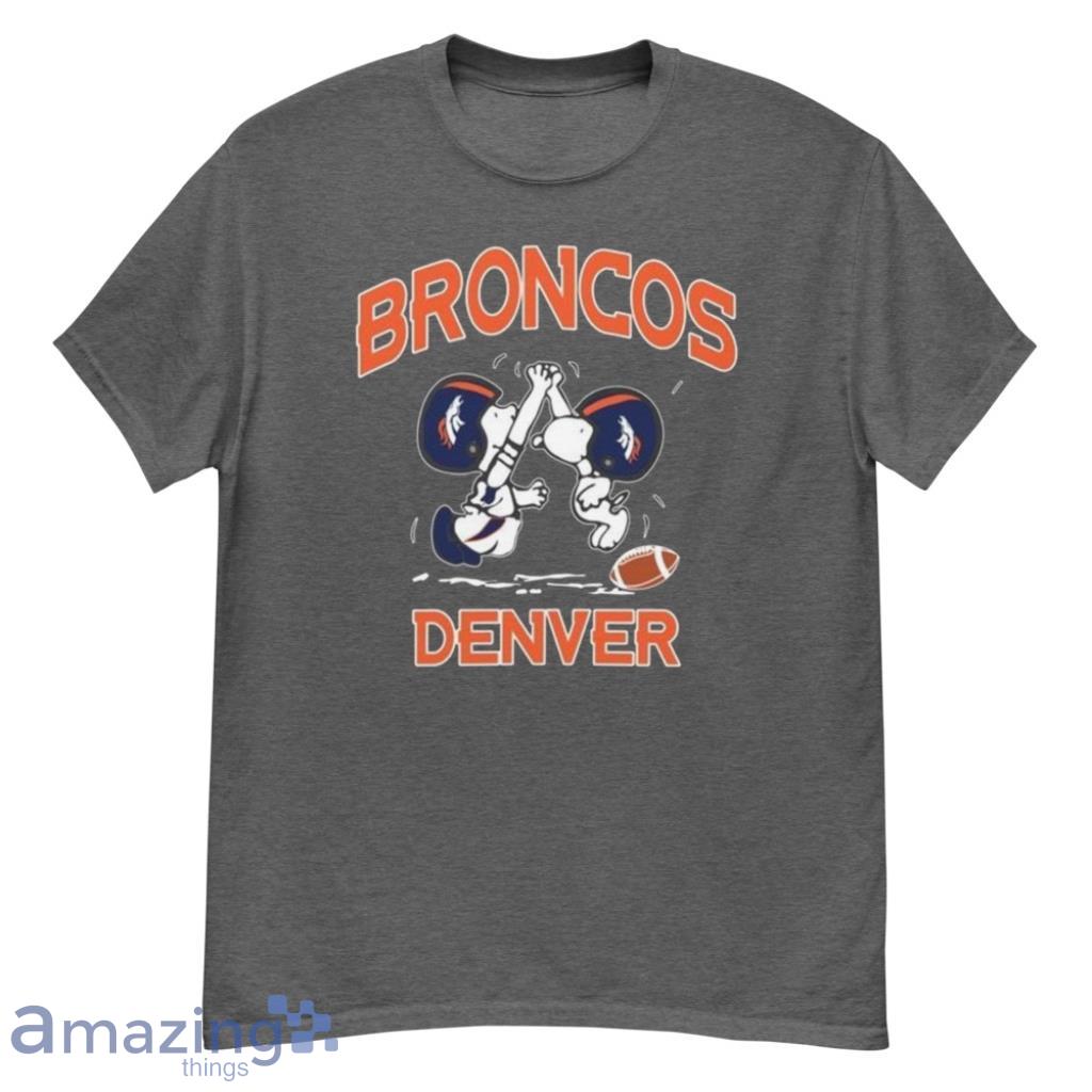 The Peanuts For The Broncos Denver NFL Christmas Shirt - G500 Men’s Classic T-Shirt-1