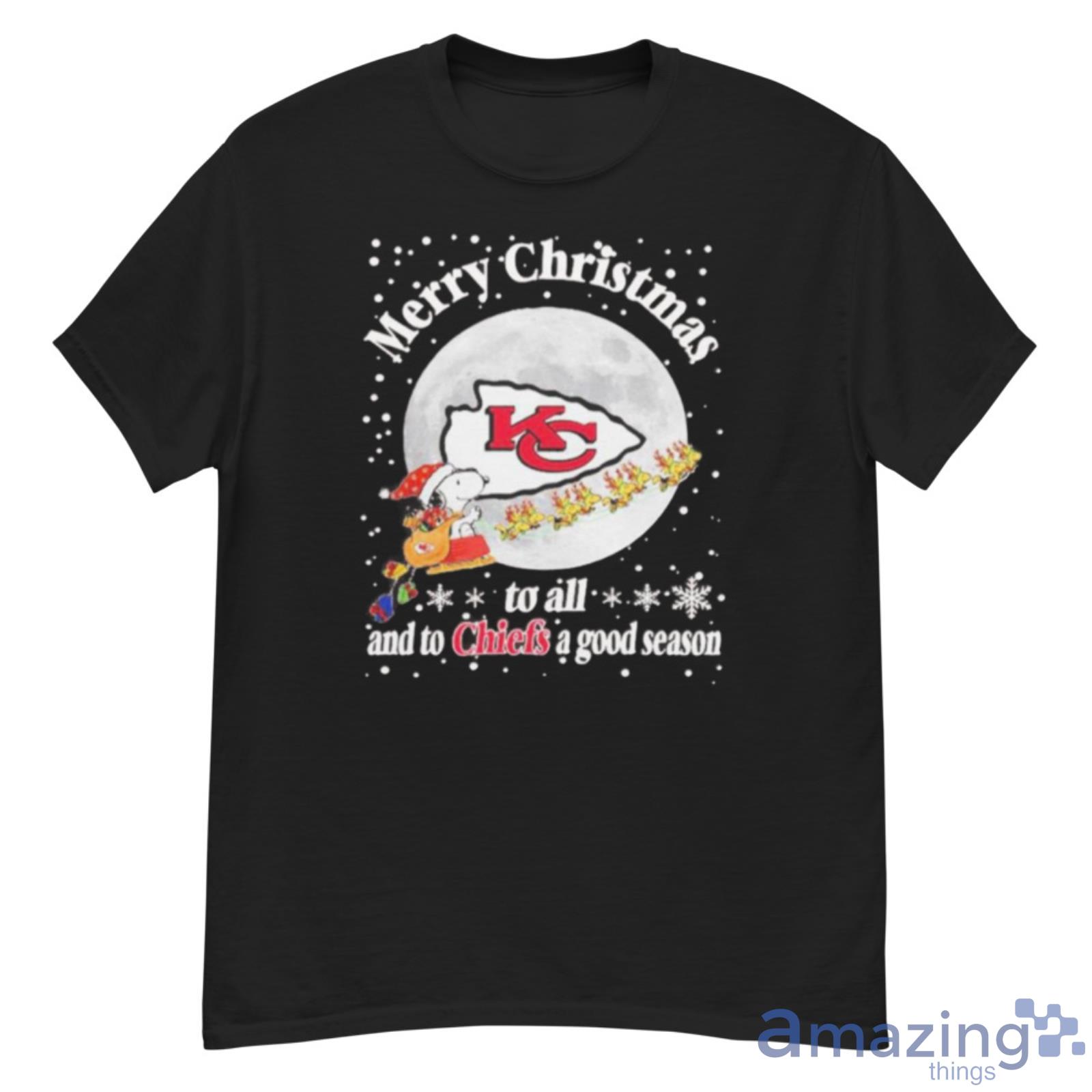 To All And To Chiefs A Good Season NFL Football Merry Christmas Shirt - G500 Men’s Classic T-Shirt