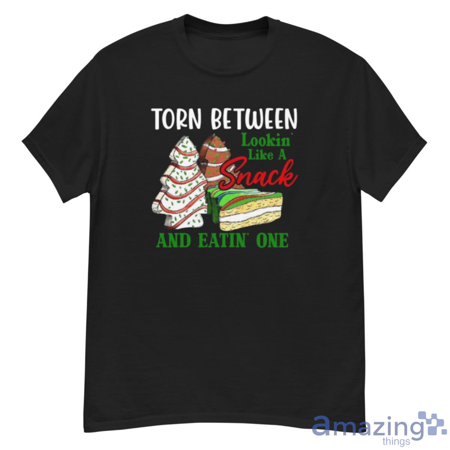 Torn Between Lookin' Like A Snack And Eatin' One Christmas Shirt - G500 Men’s Classic T-Shirt