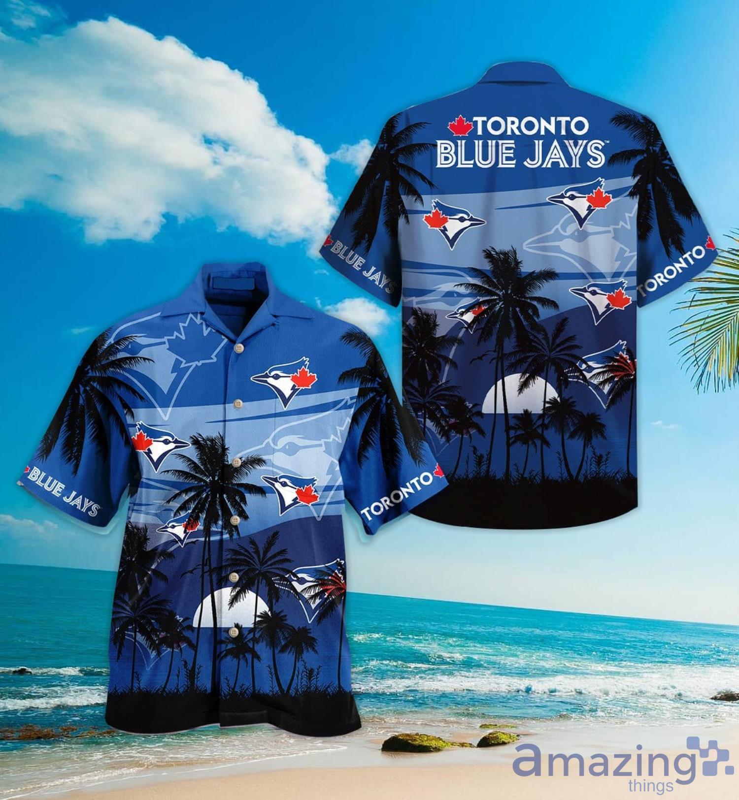 Toronto Blue Jays Hawaiian Shirt For Fans Product Photo 1