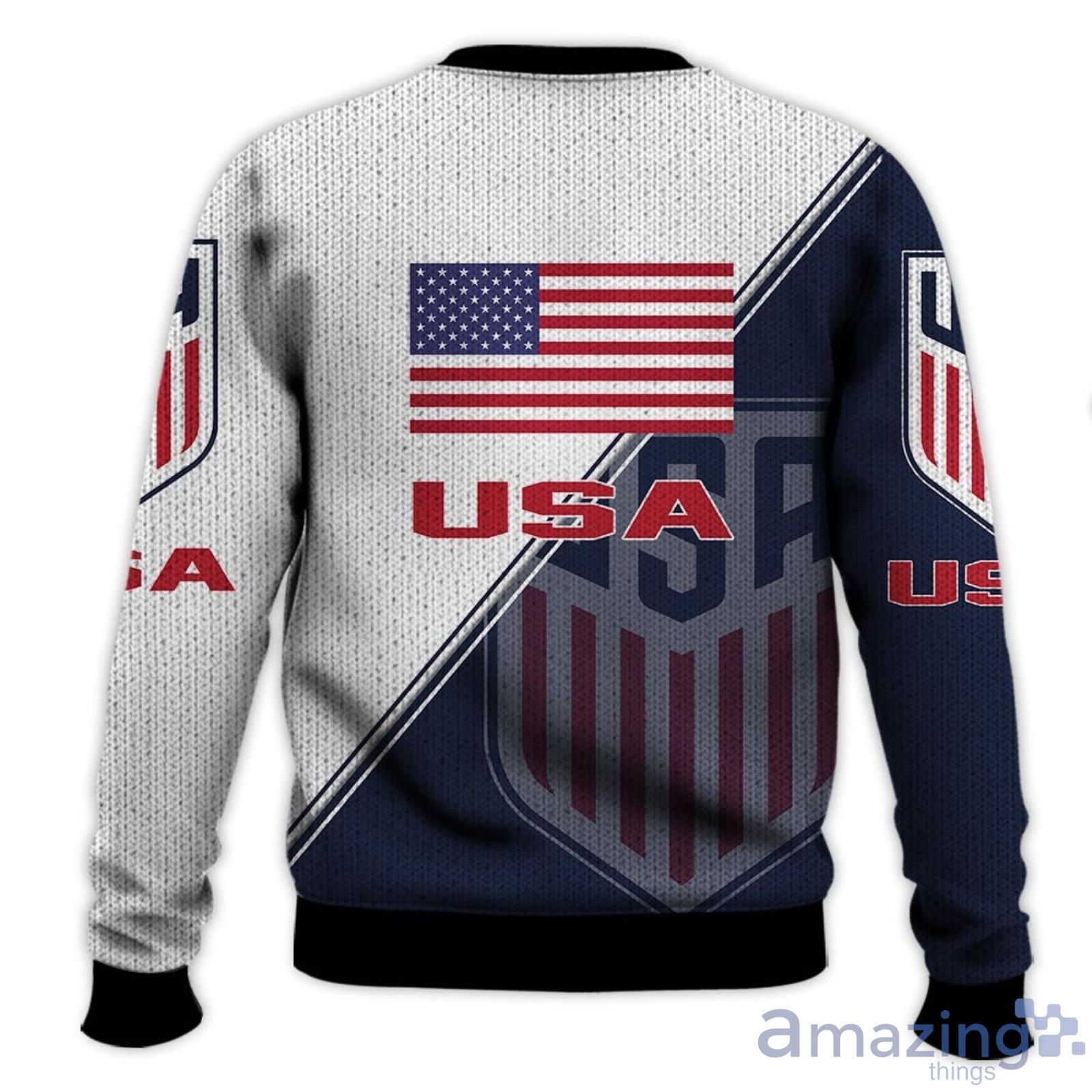 USA National Soccer Team Qatar World Cup 2022 Champions Soccer Team 3D All Over Printed Shirt image USA National Soccer Team Qatar World Cup 2022 Champions Soccer Team 3D All Over Printed Shirt Product Photo 3