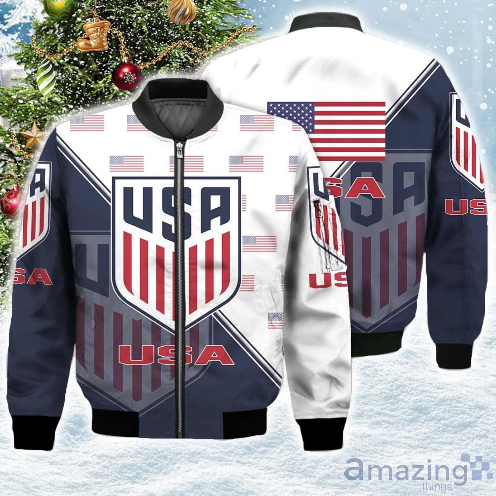 USA National Soccer Team Qatar World Cup 2022 Champions Soccer Team 3D All Over Printed Shirt image USA National Soccer Team Qatar World Cup 2022 Champions Soccer Team 3D All Over Printed Shirt Product Photo 6