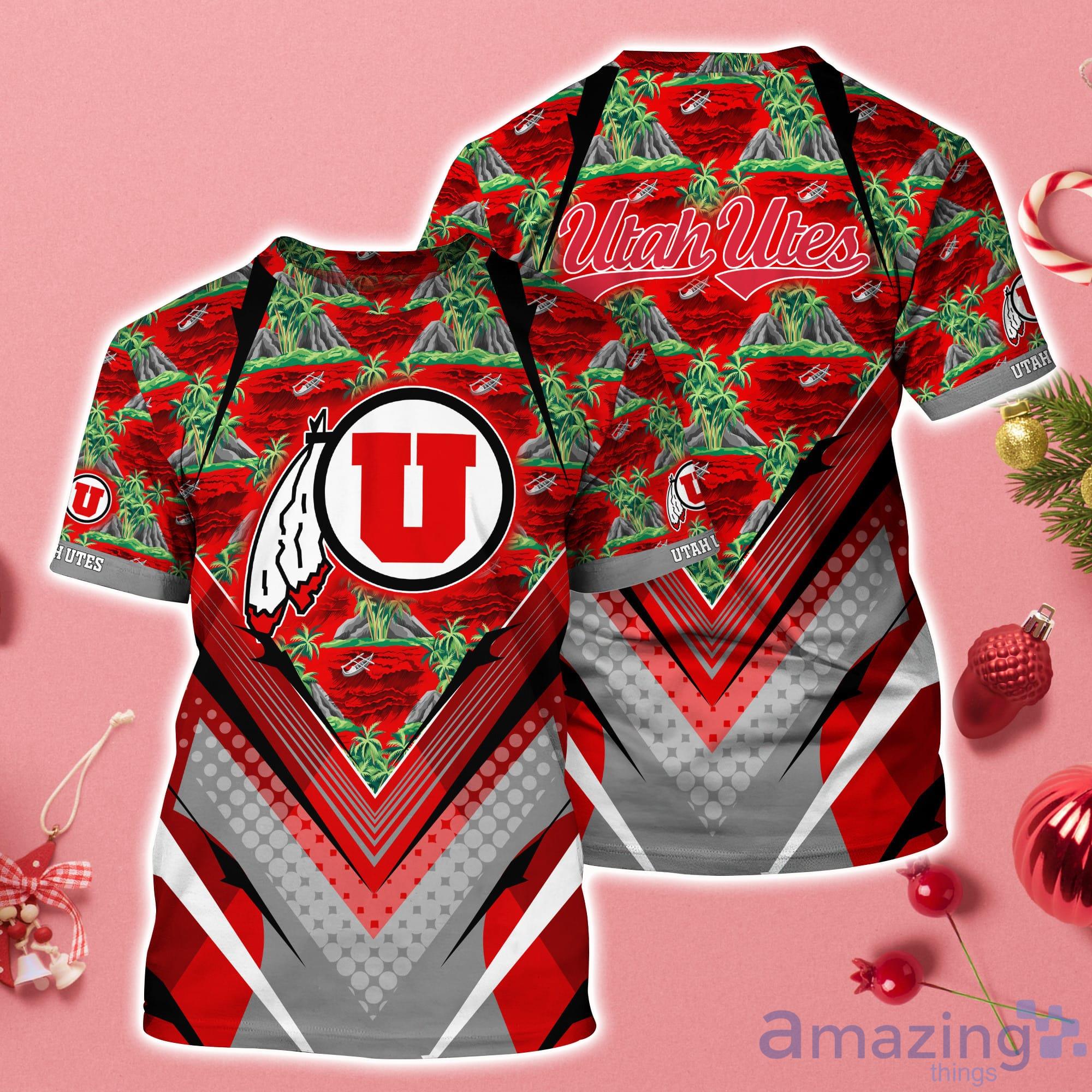 Utah Utes Sport Team 3D T-Shirt For Fans Product Photo 1