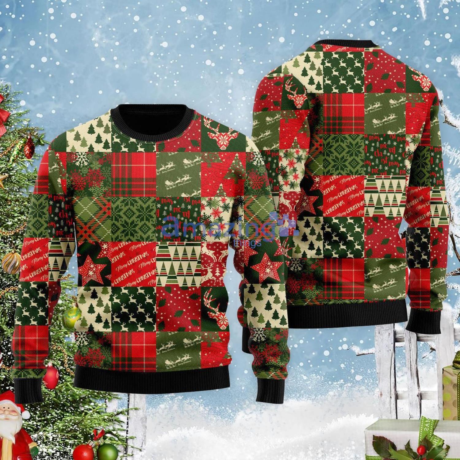 Retro christmas sweater sale