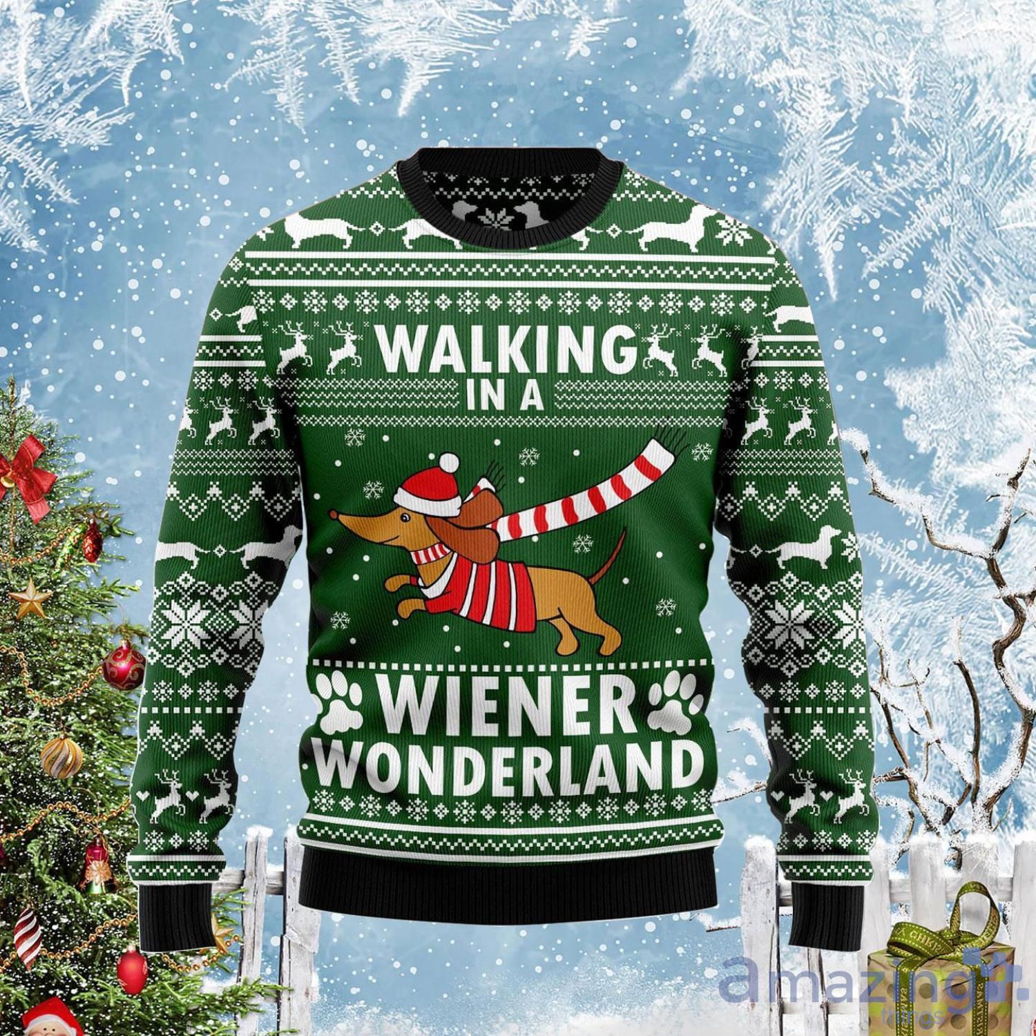 Wiener wonderland sweater sale