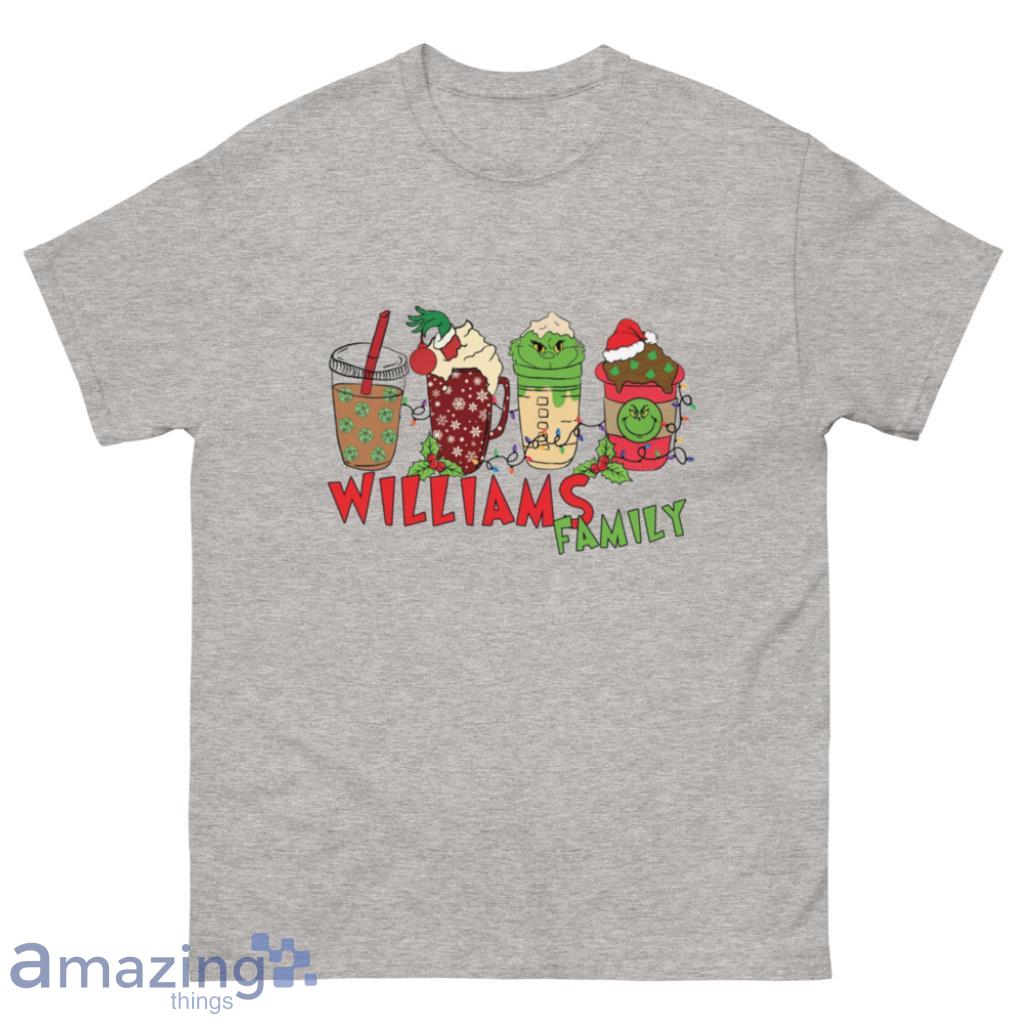 Williams Family Drinks Grinch Christmas Shirt - 500 Men’s Classic Tee Gildan