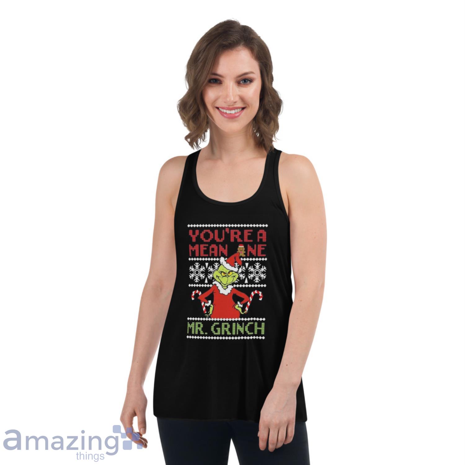 The Grinch you're a mean one Christmas 2023 tee, hoodie, sweater, long  sleeve and tank top