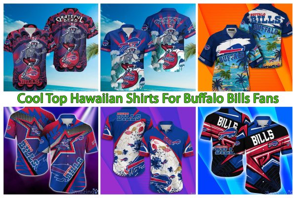 Cool Top Hawaiian Shirts For Buffalo Bills Fans