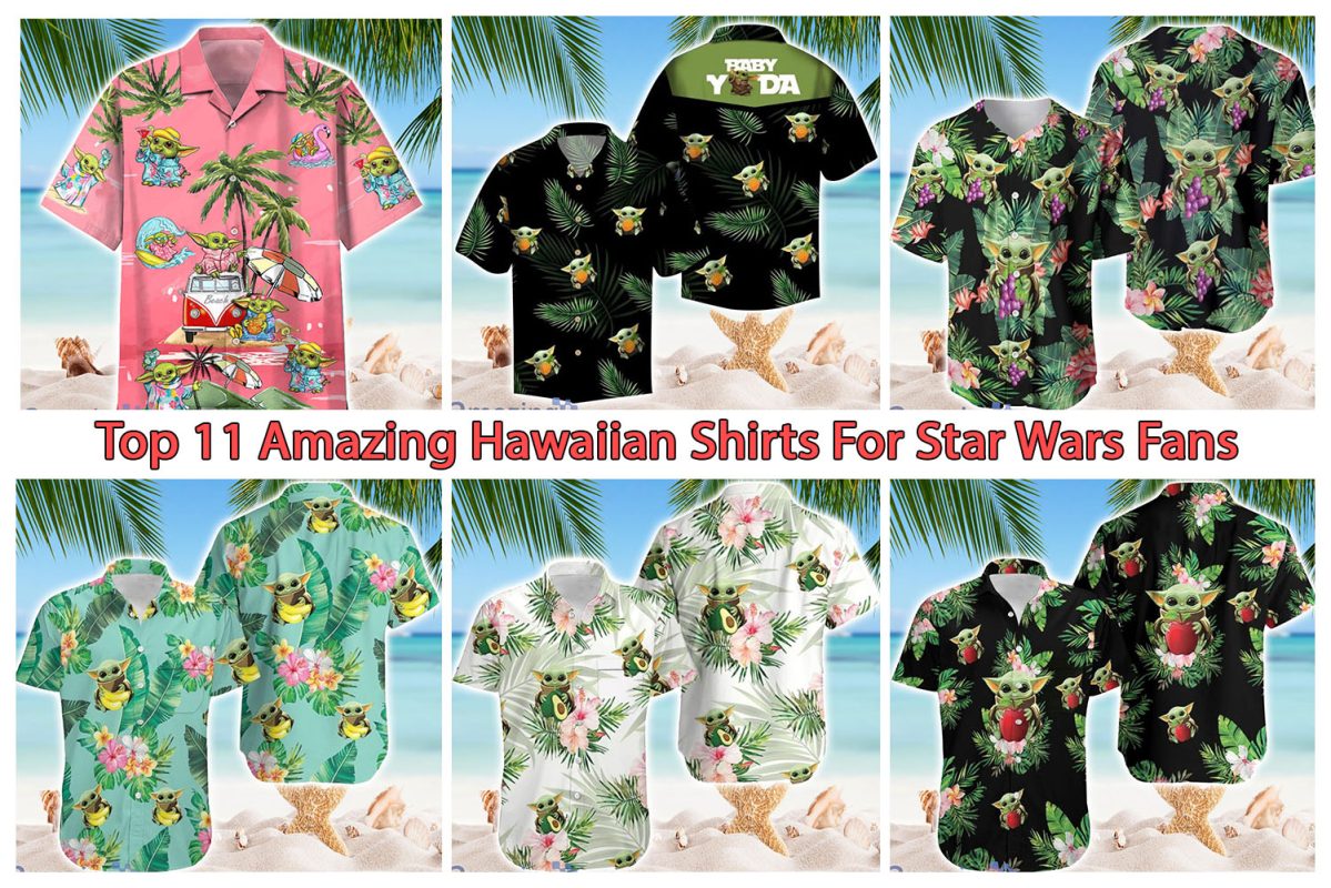 Top 11 Amazing Hawaiian Shirts For Star Wars Fans