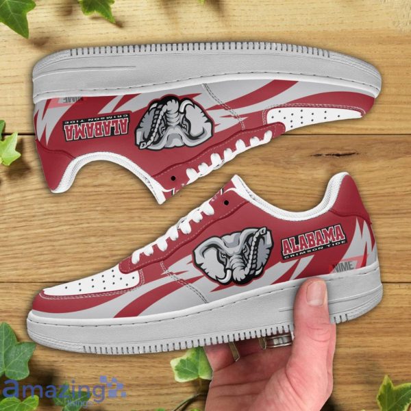 Alabama Crimson Tide NFL Red Air Force Shoes Gift For Fans
