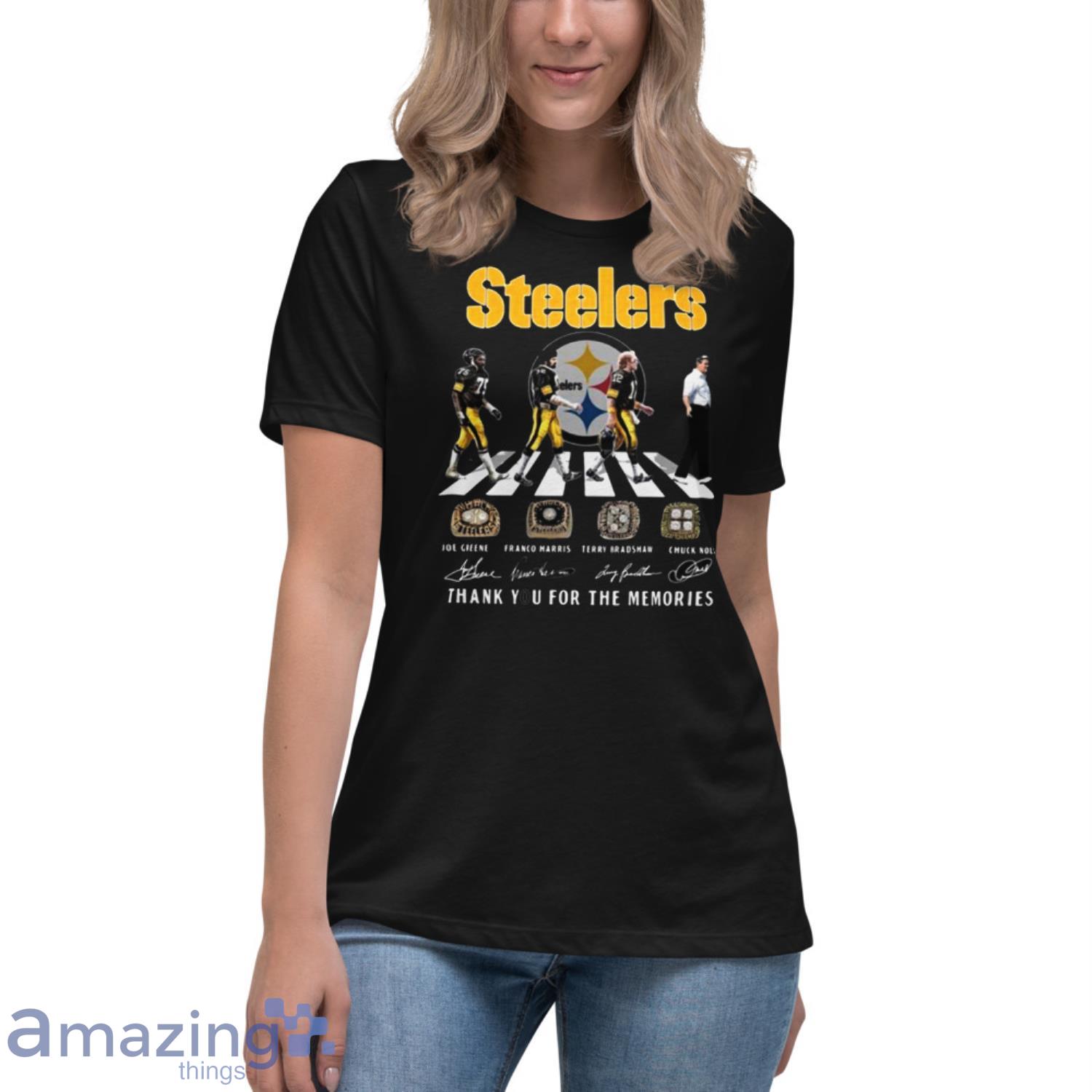 franco Harris NFL memories shirt