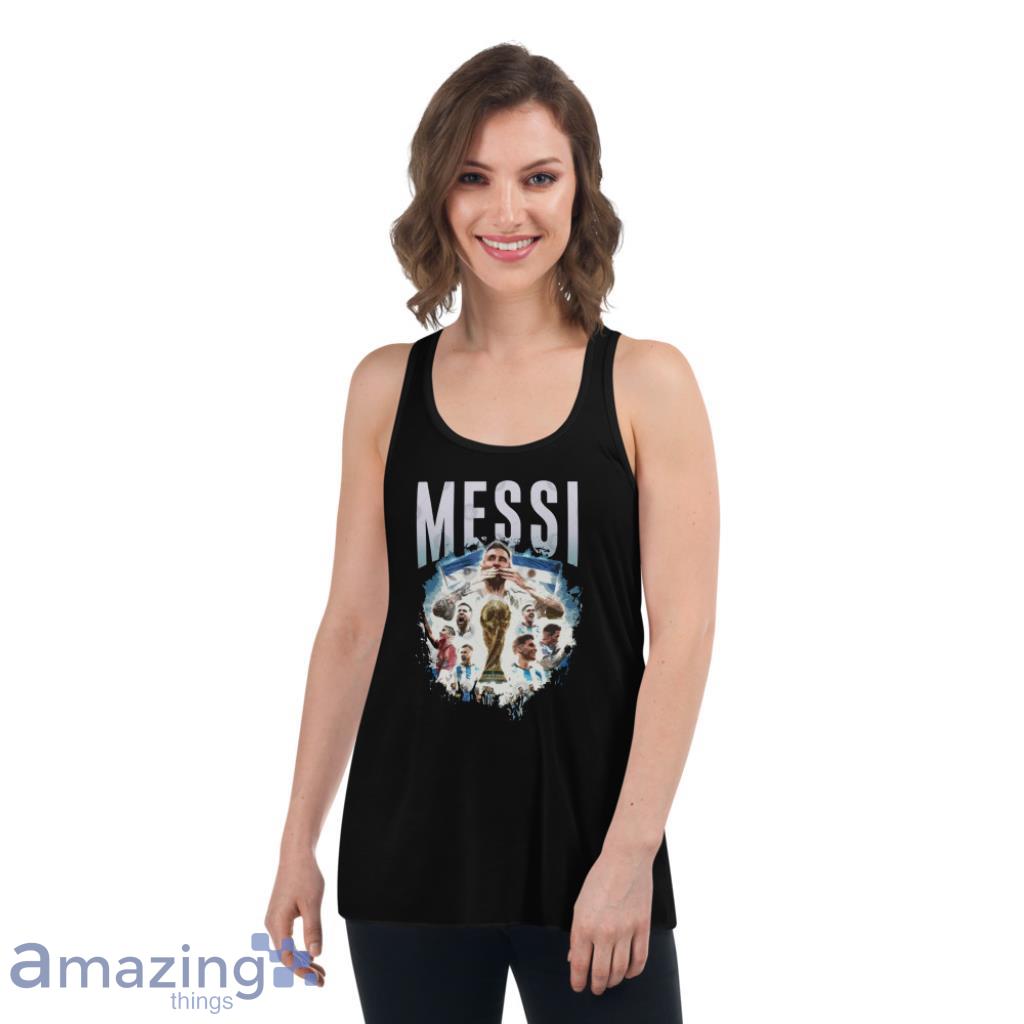Argentina Champions 2022 T Shirt image Argentina Champions 2022 T-Shirt - Womens Flowy Racerback Tank