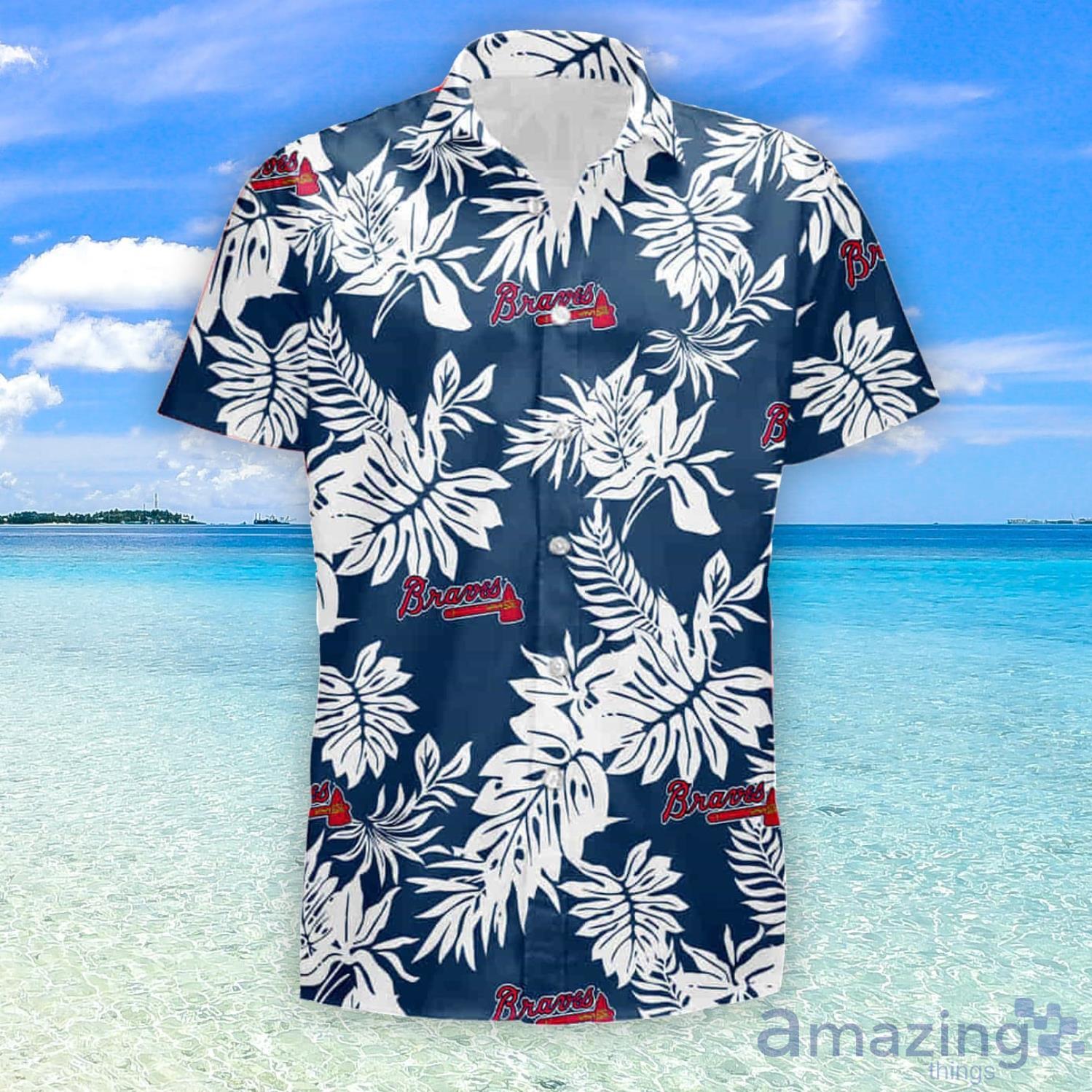 MLB Logo Atlanta Braves Aloha Summer Hawaiian Shirt For Men And Women -  Freedomdesign