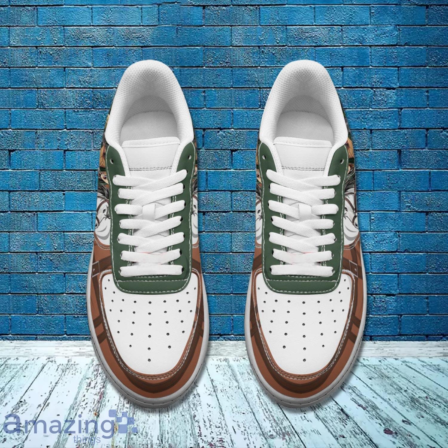 Attack On Titan Erwin Smith Air Force Shoes Gift For Anime's Fans image Attack On Titan Erwin Smith Air Force Shoes Gift For Animes Fans Product Photo 3
