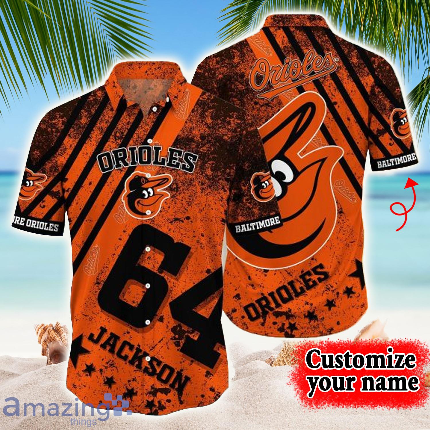 Baltimore Orioles MLB-Personalized Hawaiian Shirt