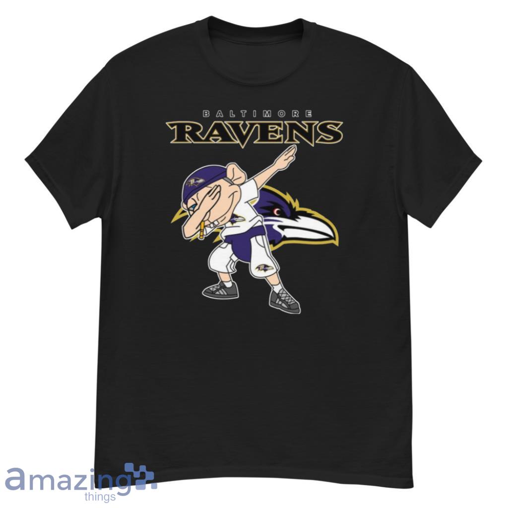 Baltimore Ravens NFL Football Jeffy Dabbing Sports T Shirt For Men And Women