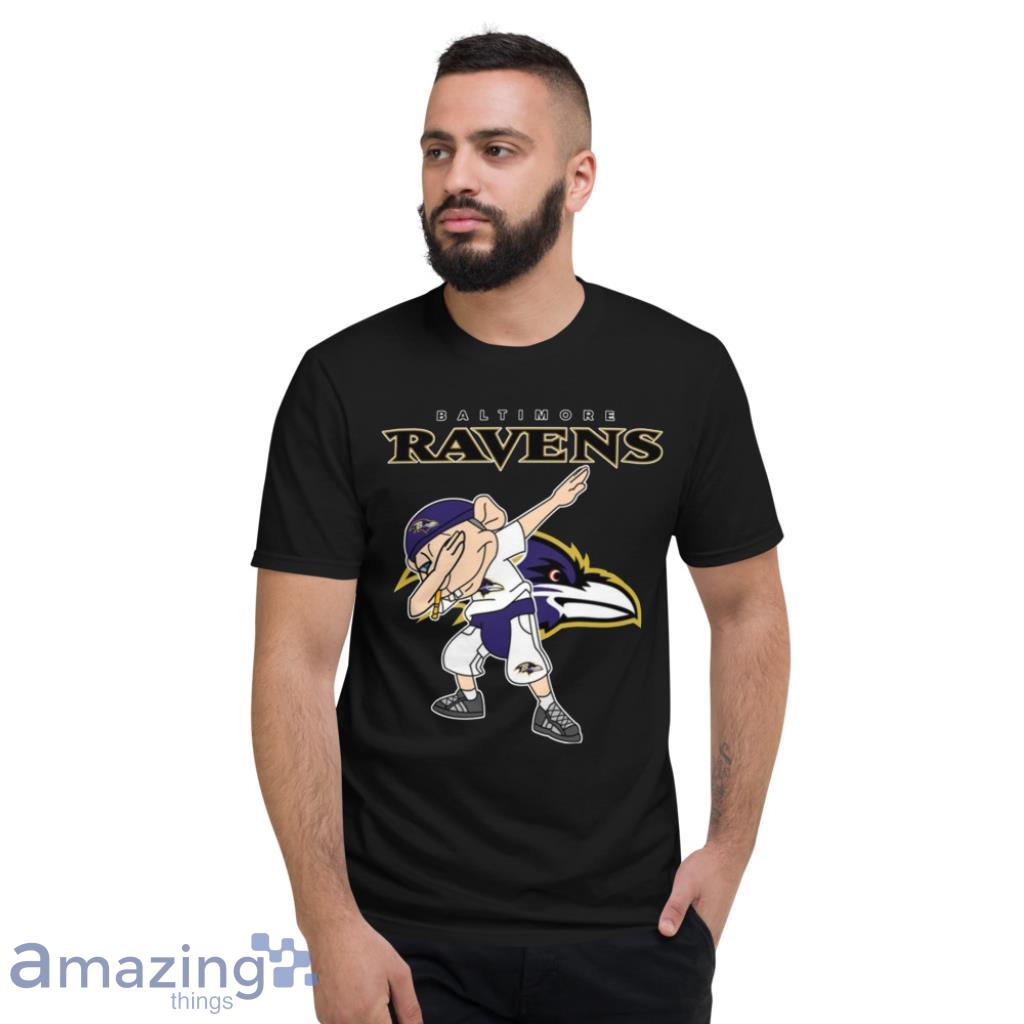 Baltimore Ravens NFL Football Jeffy Dabbing Sports T Shirt For Men