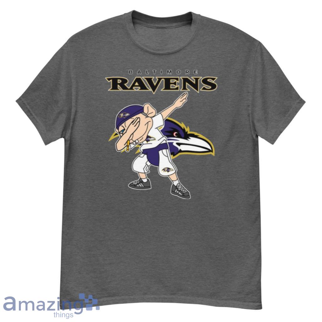 Baltimore Ravens NFL Football Jeffy Dabbing Sports T Shirt For Men And Women