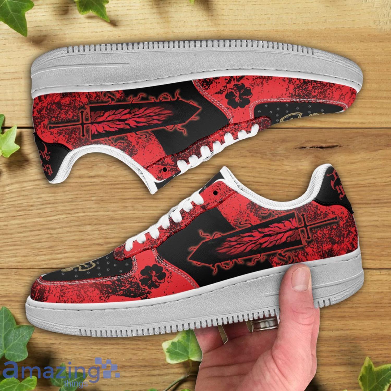 Black Clover Asta Air Force Shoes Gift For Anime's Fans image Black Clover Asta Air Force Shoes Gift For Animes Fans Product Photo 2
